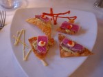 Appetizer Ahi Tuna Stack, Frank's Outback, Pawley's Island, SC