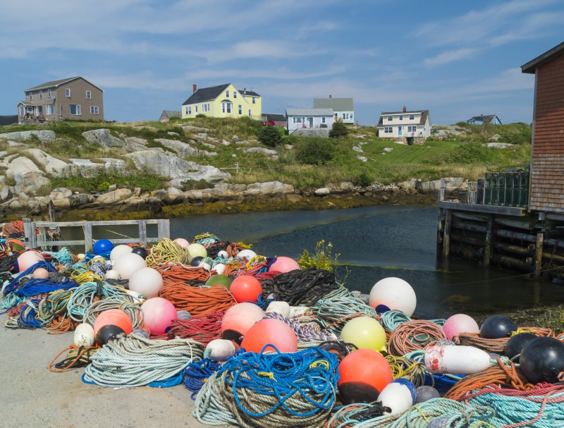 The quaint fishing town of Peggy's Cove (Photo by Sandra Chambers)