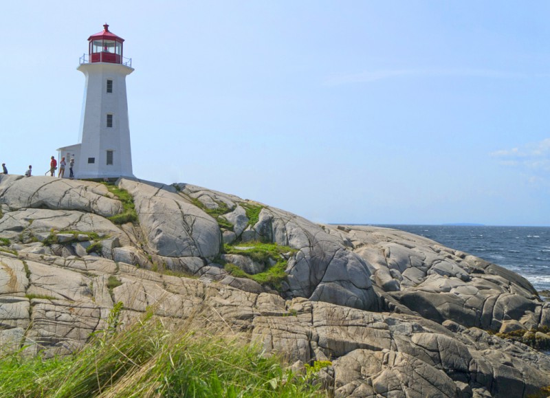 Peggy's Cove Lighthouse is the most photographed lighthouse in Canada (Photo by Sandra Chambers)