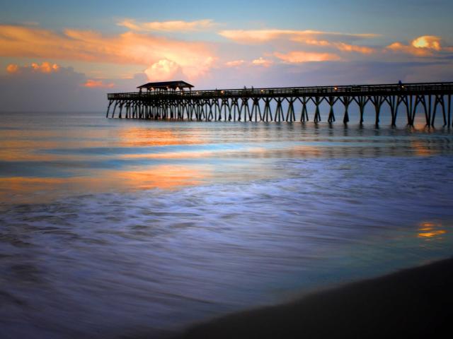 Myrtle Beach Pier at State Park. (Photo courtesy of VisitMyrtleBeach.com)